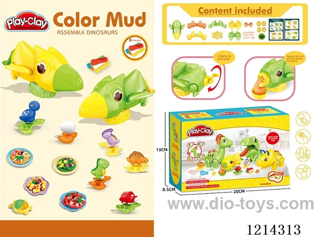 colored clay set