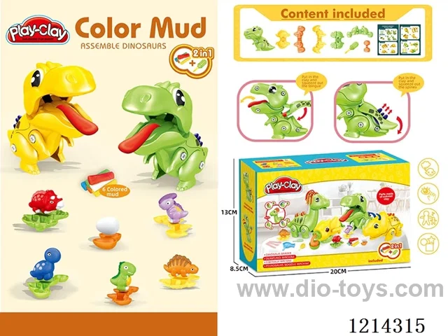 colored clay set