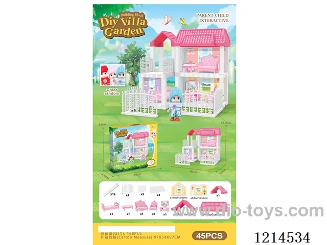 DIY villa set45PCS