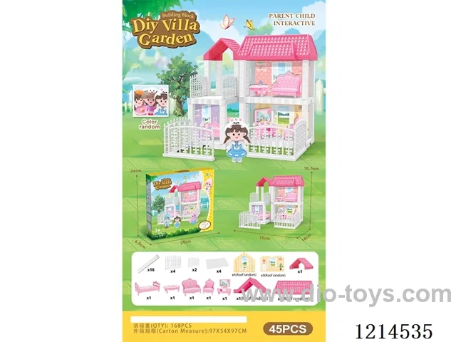 DIY villa set45PCS