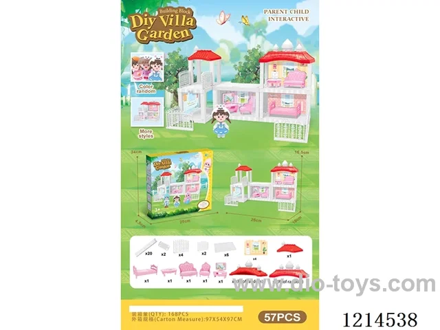 DIY villa set57PCS