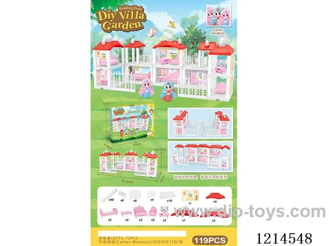 DIY villa set119PCS