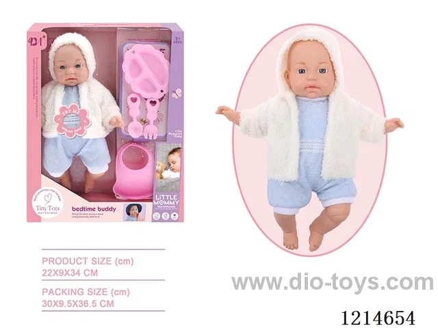14 inch Cotton Body Doll Eco-friendly 12-voices