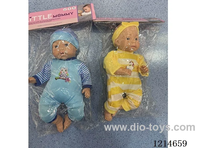 14 inch Cotton Body Doll Eco-friendly (2 Mixed)