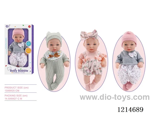 10 inch doll (3 mixed) (Eco-friendly)