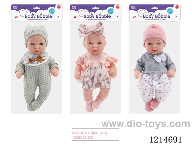 10 inch doll (3 mixed) (Eco-friendly)