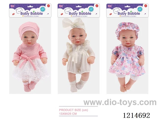 10 inch doll (3 mixed) (Eco-friendly)
