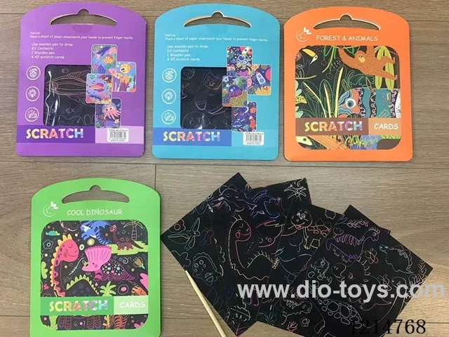 Scratch Paint(4PCS+1 Pen)