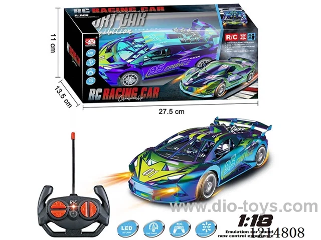 4ch rc car with light not included battery