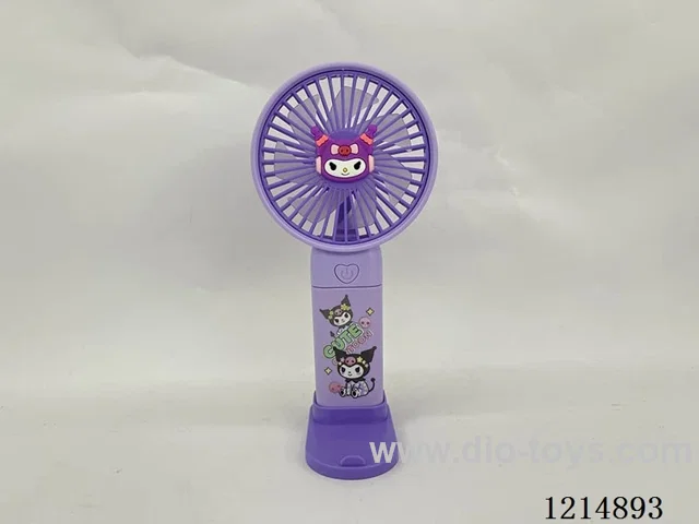 Handheld with Stand Base Sitting Rechargeable Fan (USB)