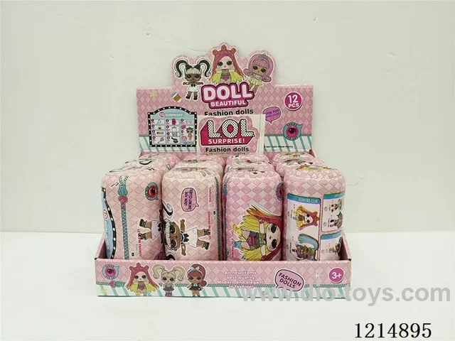 blind box 12 PCS-surprise dolls with hair