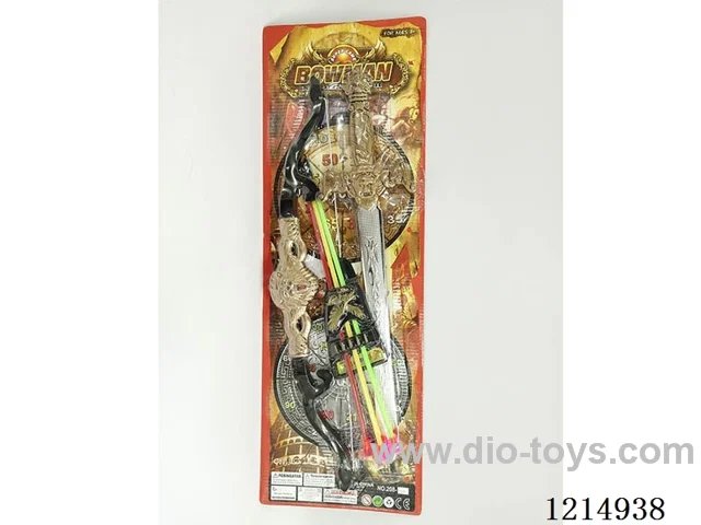 Bow and arrow with sword