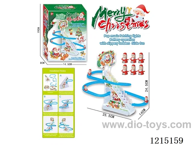 Santa Climbing Stairs(6PCS)
