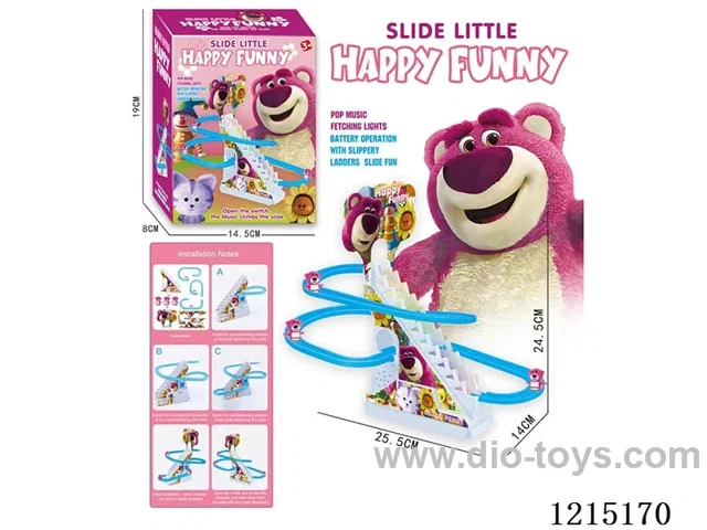 Strawberry Bear Stair Climbing(3PCS)