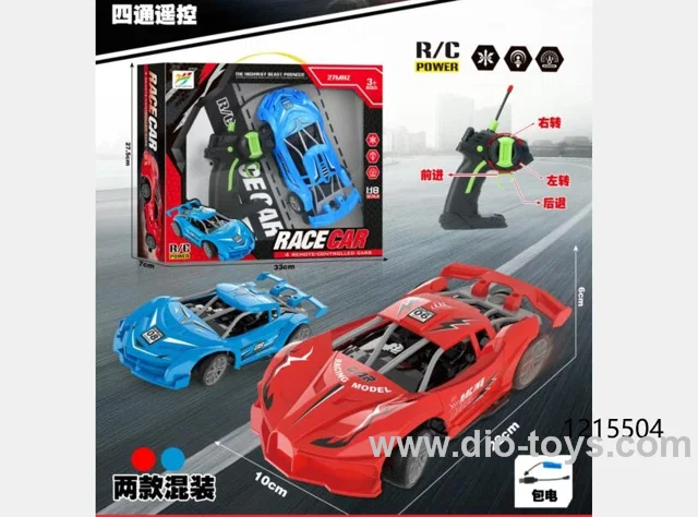 1:18 4 ch rc car，include battery