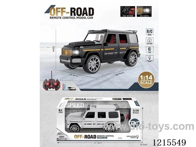 4ch 1:14 rc car with light included battery 2 colors mixed
