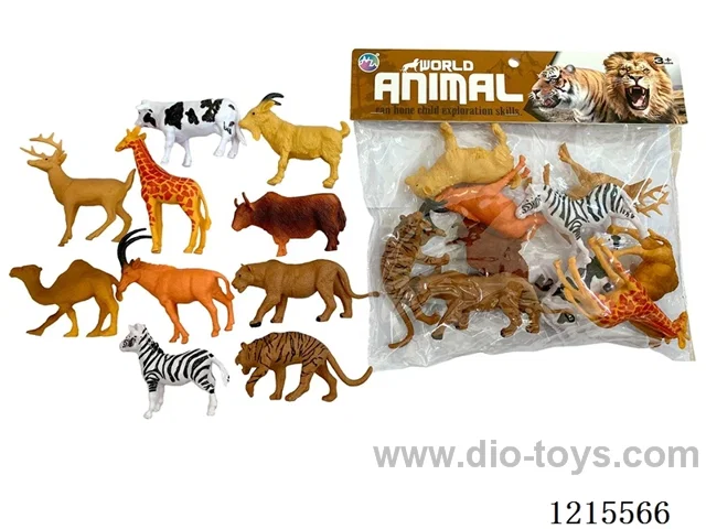 10PCS 5-inch animal