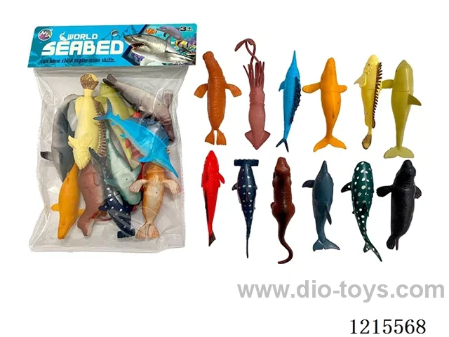 12PCS marine animals