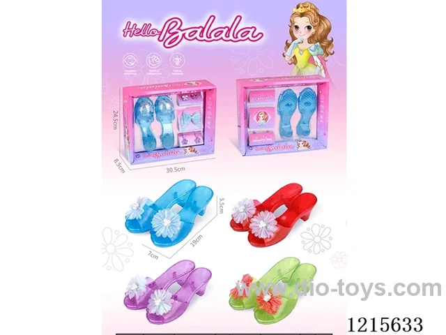Flower Shoes Jewelry Set
