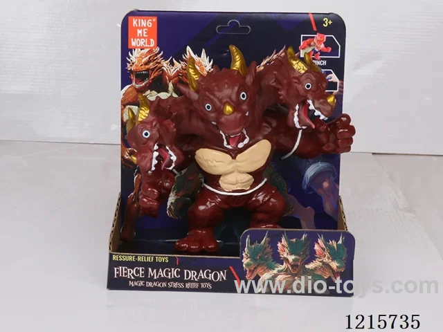Soft plastic animal-small triceratops