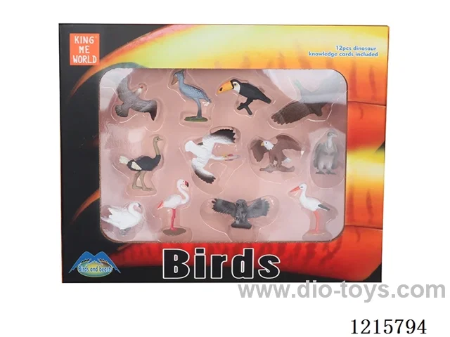 4 inch Birds Set
