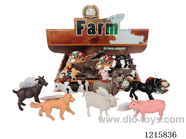 6 inch Medium Farm Animals