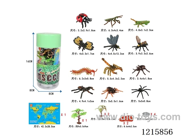 4 inch Insect Set