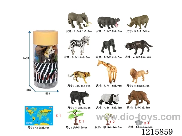 4 inch Animal Set