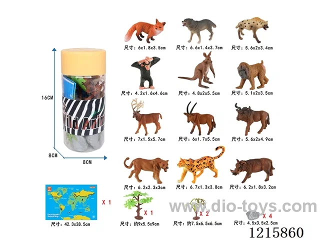 4 inch Animal Set