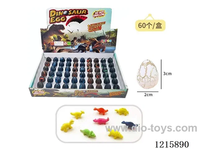 60PCS Expanded Dinosaur Eggs