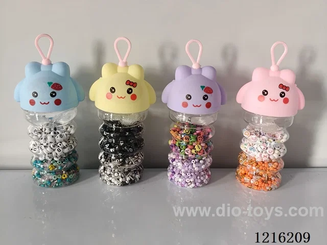 DIY Jewelry Set (4mm Rice Beads + Alphabet Beads + Wire)
