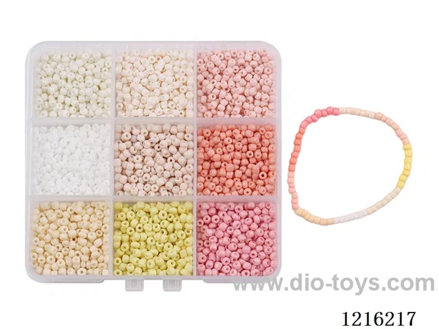 DIY Jewelry Set (3mm Rice Beads + Wire (9 Grids))
