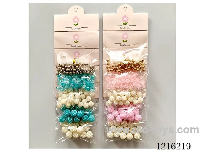 DIY Jewelry Set (6mm gold/silver beads + 8mm beads + 10/12mm plum beads + wire)