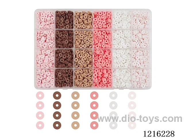 DIY Jewelry Set (Soft ceramic piece + wire (24 compartments))