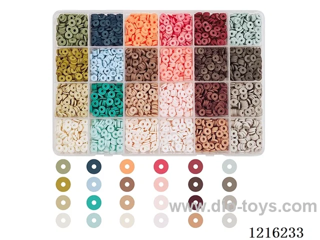 DIY Jewelry Set (Soft Pottery Tablet + Line (24-panel))
