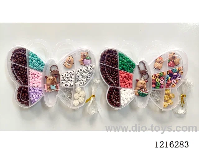 DIY Jewelry Set (4mm beads + letter beads + color beads + keychain + pendant + loop lobster clasp + wire - 2 mixes)