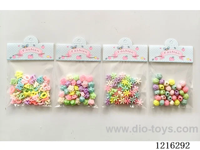 DIY Jewelry Set (Colorful beads-4pcs mix)
