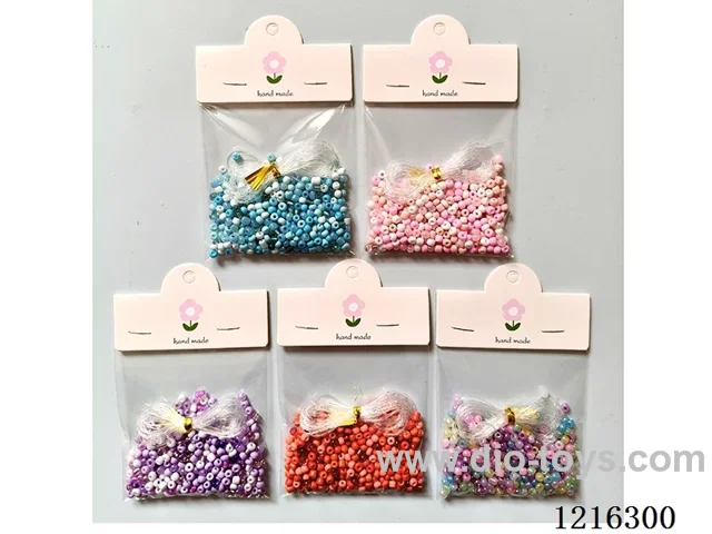 DIY Jewelry Set (4mm Rice Beads + Wire - 5 Mixes)