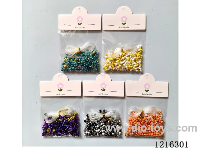 DIY Jewelry Set (4mm Rice Beads + Wire - 5 Mixes)