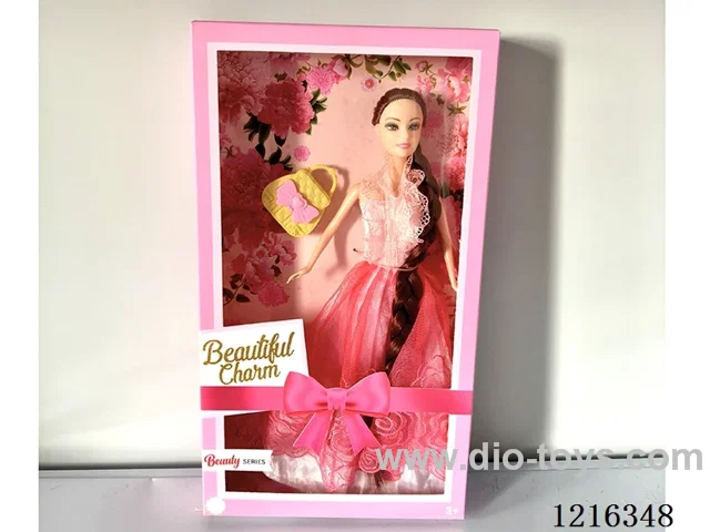 11 inch Barbie with long hair + bag