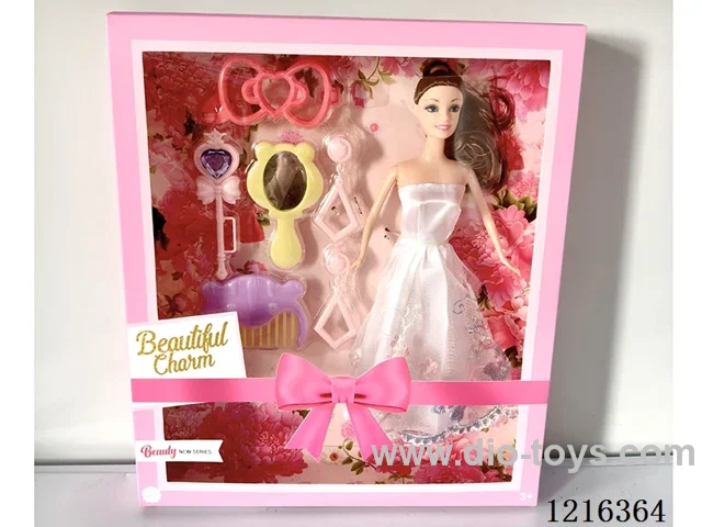 11 inch Barbie + jewelry