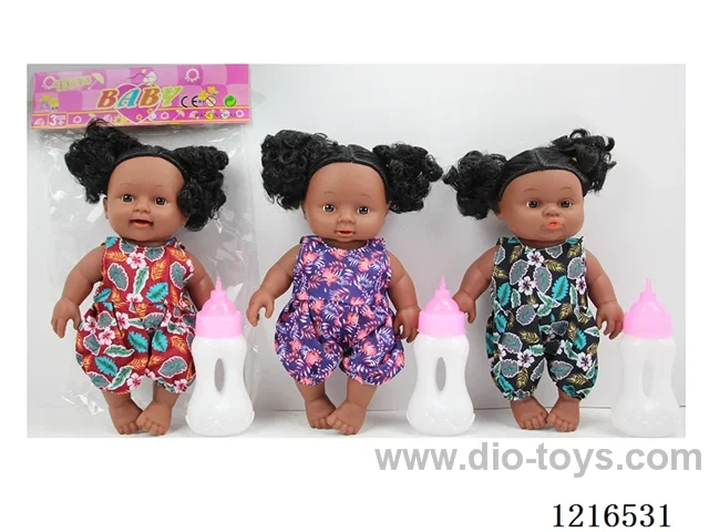 10inch 21CM 5 joint  3D eyes vinyl doll +4IC（LR44*2） （Mixed Pack）