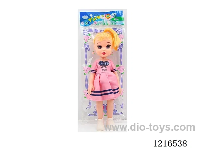10inch 5 joint 29CM empty body color printing eyes doll （Mixed Pack）