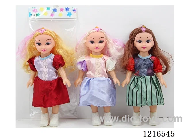 10inch 5 joint 25CM empty body color printing eyes doll （Mixed Pack）