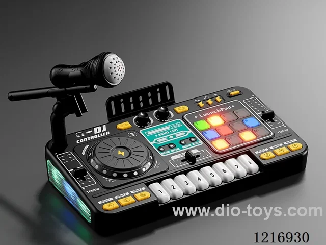 Multi-function DJ Disc Player-Microphone Version