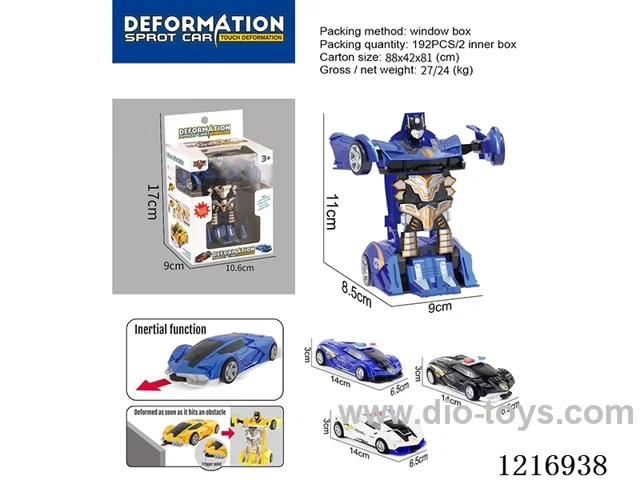 Inertia Transformation Lambo Police Car
