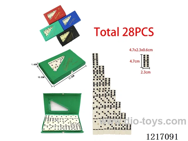 28PCS Dominoes(4.7x2.3x0.6)