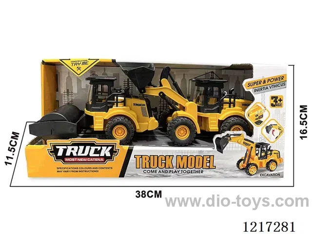 Inertia-Plastic Roller + Bulldozer (included battery)