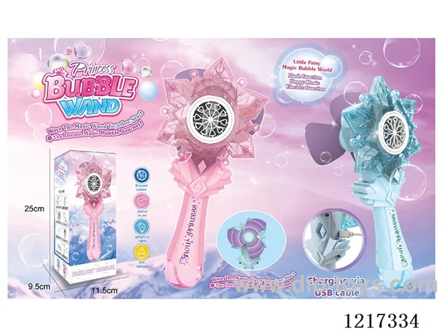 mini Snowflake Bubble Wand -W L/M