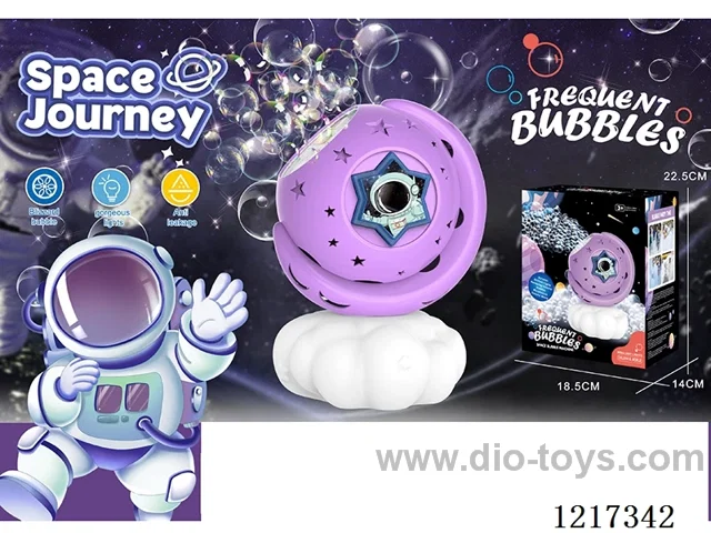 10 Hole Planet Clouds Bubble Popper -with light